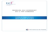 Manuel Du Candidat e TEF CANADA 2015 V1.0