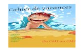 Cahier de Vacances - CM1 Au CM2