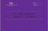 RCS Calendar 2015 - 2016
