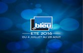 FRANCE BLEU - Dossier de presse Eté 2016