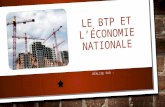 Le Btp Et l’Économie Nationale