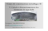 Constructions en Acier Chapitre 5 Calcul Et Dimensionnement Des Batiments de Type Halle 11 12