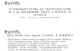 Formation d’Initiation a La Norme Iso 13485 v 2