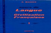 Francais - Cours de Langue Et de Civilisation Francaises 1