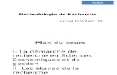 Cours Méthodologie de Recherche FSJESA 2011 2012 DIWANY (1)