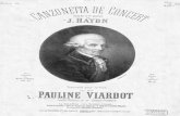 Viardot-Haydn - Canzonetta de Concert SQ17 - ARRvpf-BDH