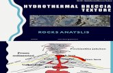 Hydrothermal Breccia Texture