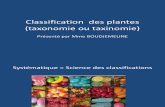 biologie végétale univ alger cours 1 classification