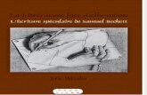 WESSLER, Éric - La littérature face à elle-même (l'écriture spéculaire de Samuel Beckett).pdf