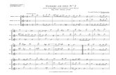 Sonate pour trois Flûte N2 Opus 17 de Joseph Bodin de BOISMORTIER