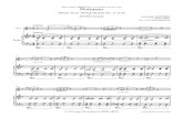 Nocturne extrait du quatuor N2 3 pour Flûte et Piano de Alexander BORODIN
