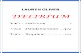 Lauren Oliver - Delirium (Vol. 1-3) - RO