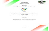 Côte d'Ivoire - Plan National de Développement Sanitaire 2008-2012 Vol.1