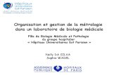 03- Organisation Et Gestion de La Metrologie Dans Un Laboratoire de Biologie Medicale[1]