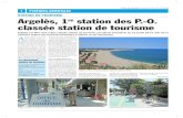 Argelès-sur-mer, 1ère station de tourisme