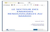 Le Secteur Des Energies Renouvelables Au Maroc