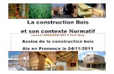 Construction Bois Contexte Normatif
