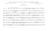 Petite école de la mélodie, Op.123 (Dancla, Charles) Violin
