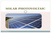 Solar Photovoltaic