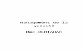 Management de La Qualite Lundi