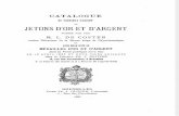 Catalogue du précieux cabinet de jetons d'or et d'argent, formé par feu M. L. de Coster ... : dont la vente publique aura lieu le 16 avril 1885 et deux jours suivants chez ... Fr.