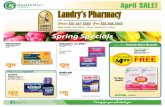 Landry's April Sales