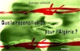 Reconciliation Pour l Algerie