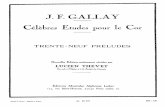 Gallay - Celebres Etudes pour le Cor