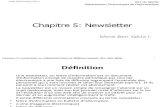 Chapitre 5 : Newsletter