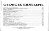 Georges Brassens Les Plus Belles Chansons 151 p