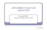 Informatique de Gestion II Mail1