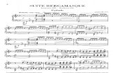 Debussy - Suite Bergamasque (Urtext)