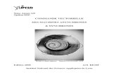 COMMANDE VECTORIELLE DES MACHINES ASYNCHRONES & SYNCHRONES