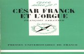 César Franck et l'orgue - François Sabatier