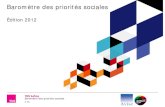Baromètre 2012 des priorités sociales