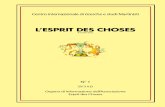 L'Esprit Des Choses n. 1 2013