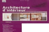 Architecture d'intérieur - Cours pratique et théorique