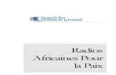 Radios Africaines Pour la Paix (SFCG – 2007)