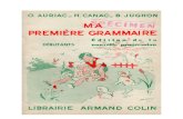 136856353 Langue Francaise Grammaire CE1 Ma Premiere Grammaire Auriac Canac Jughon