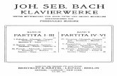 J.S.Bach Partitas 1-3  Busoni