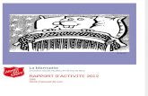 Rapport d'activité 2012 La Marmotte