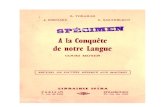 Langue Française Dictée 01 CM1 CM2 Certificat d'Etude