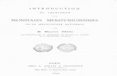 Introduction au catalogue des monnaies mérovingiennes de la Bibliothèque nationale / par Maurice Prou