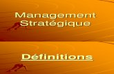 56951047 Cours de Management Strategique