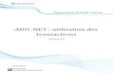 ADO .NET - Utilisation des