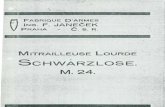 Schwarzlose - Mitrailleuse Lourde Schwarzlose M24 - Czechoslovakia 1930