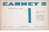 Carnet 2 - Février 1931, par Carlo Suarès