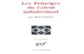 Guénon René - Les principes du calcul infinitésimal
