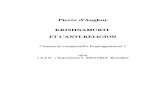Krishnamurti et l'Anti-religion « Comment comprendre l'enseignement ? », par Pierre d'Angkor