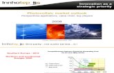 Innhotep - Panorama du marché photovoltaïque mondial - 2008